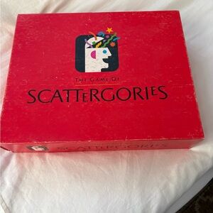 Scattergories Game